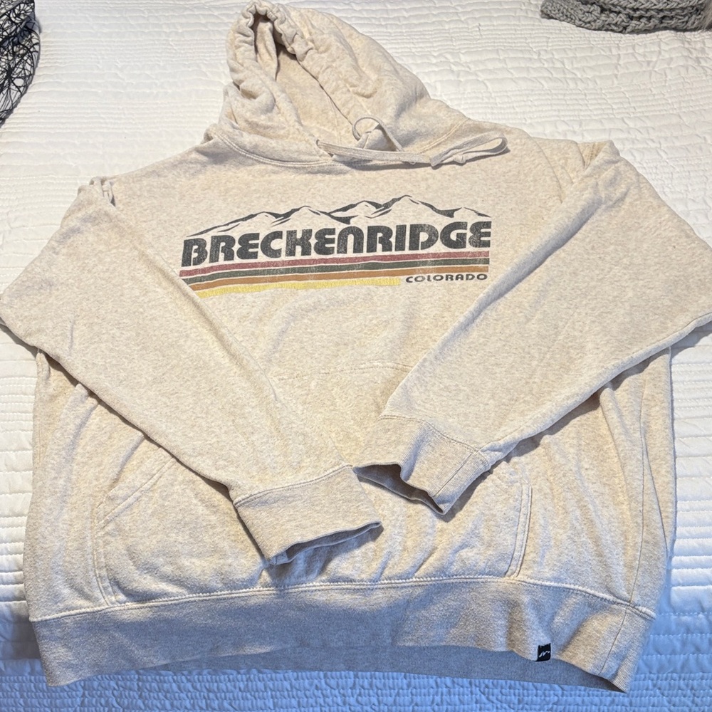 Breckenridge Beige Hoodie